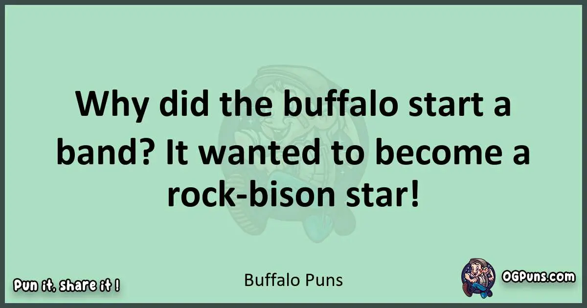 wordplay with Buffalo puns