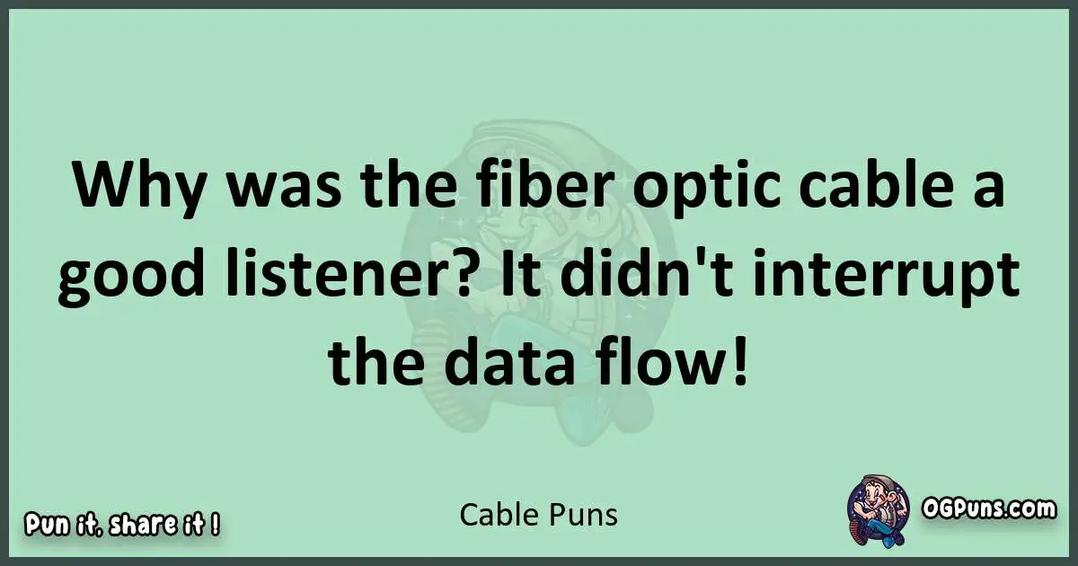 wordplay with Cable puns