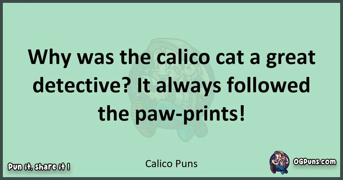 wordplay with Calico puns