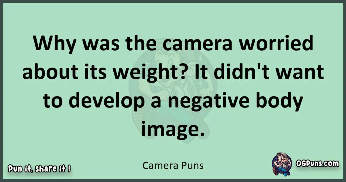 wordplay with Camera puns