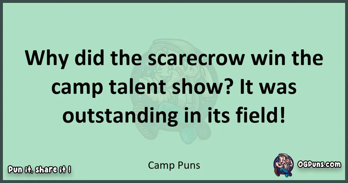 wordplay with Camp puns