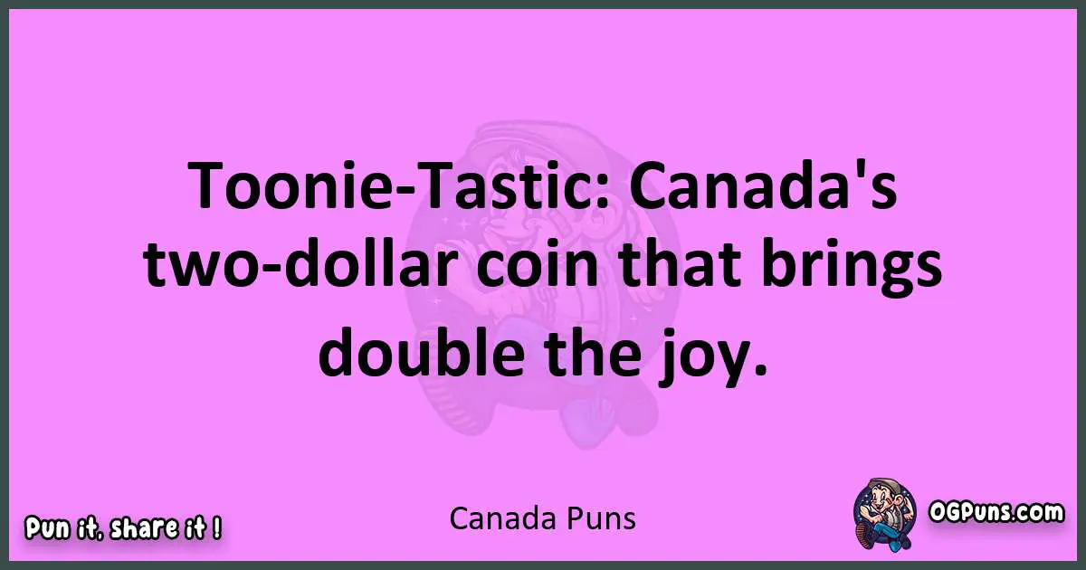 Canada puns nice pun