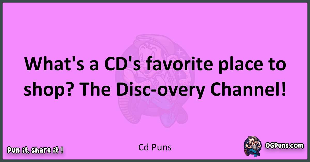 Cd puns nice pun