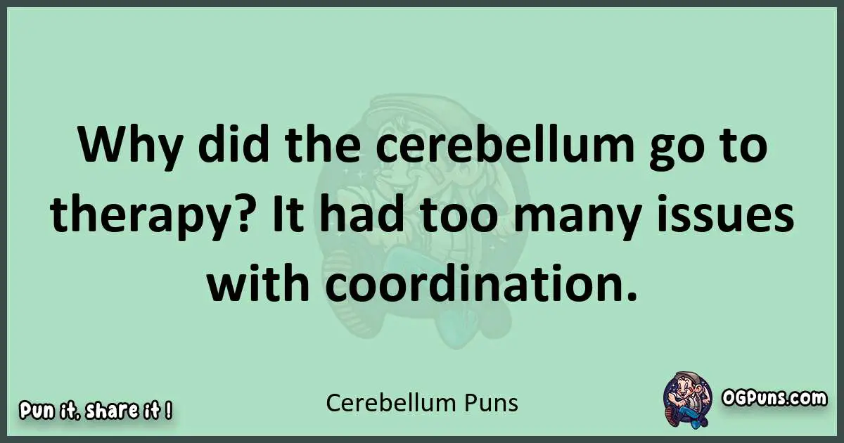 wordplay with Cerebellum puns