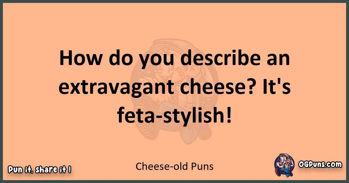 pun with Cheese -old puns