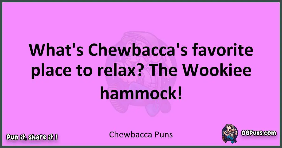 Chewbacca puns nice pun