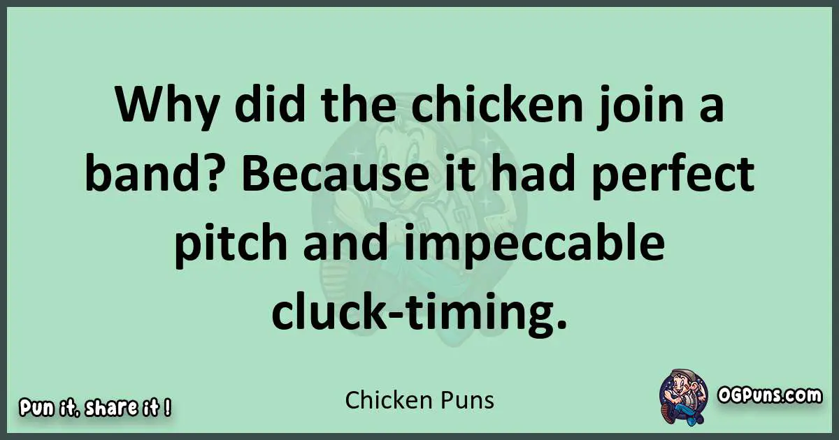 wordplay with Chicken puns