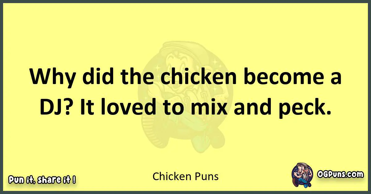 Chicken puns best worpdlay