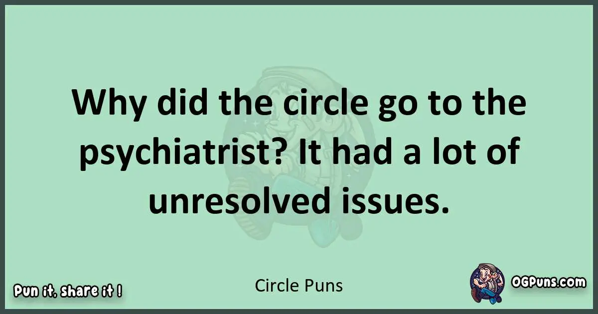 wordplay with Circle puns