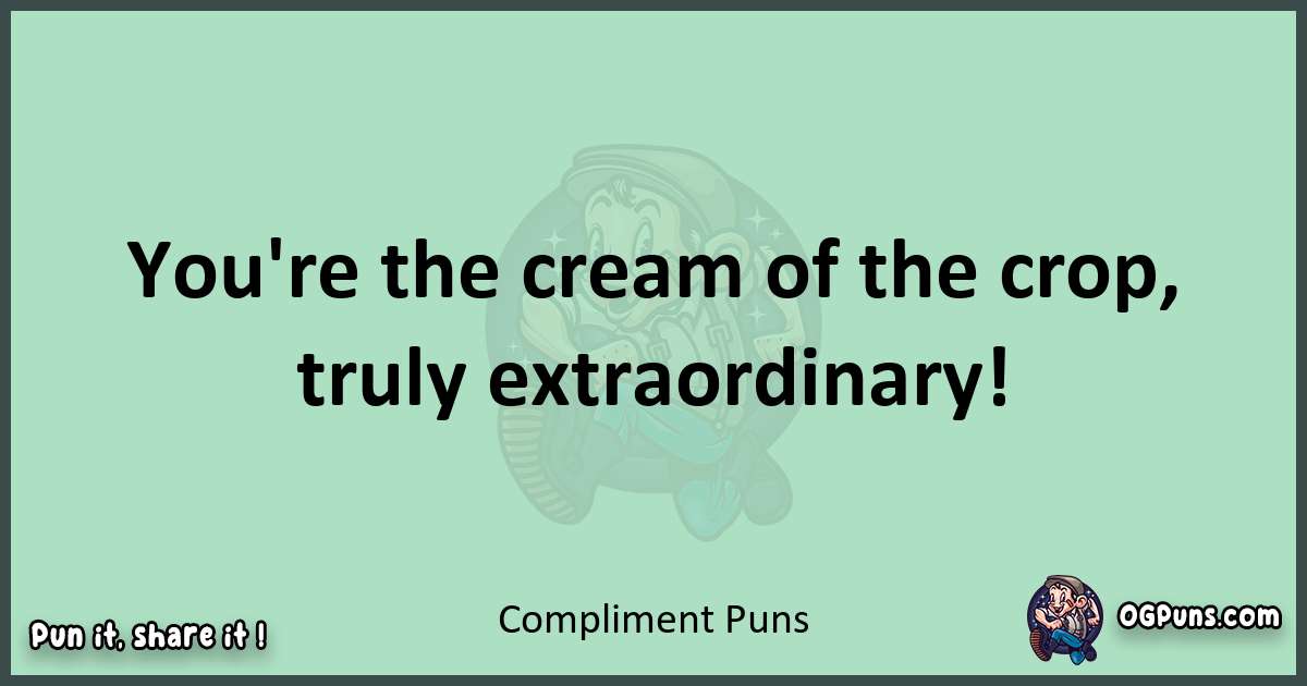 wordplay with Compliment puns