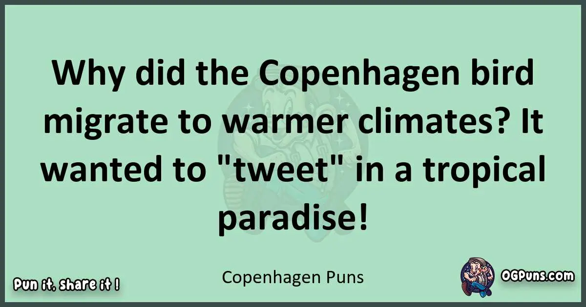 wordplay with Copenhagen puns