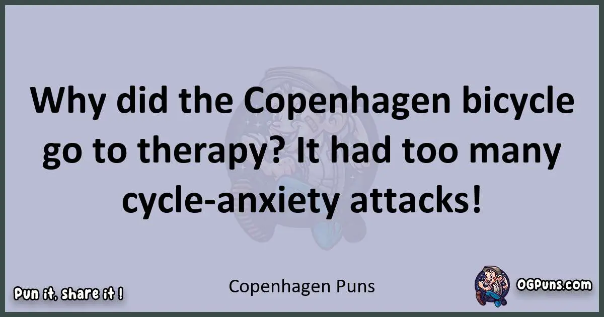 Textual pun with Copenhagen puns