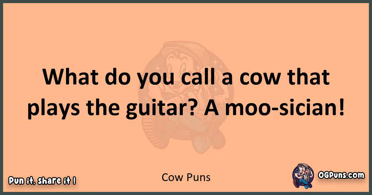pun with Cow puns