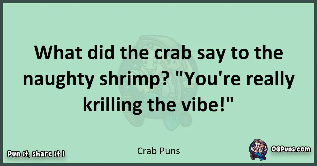 wordplay with Crab puns