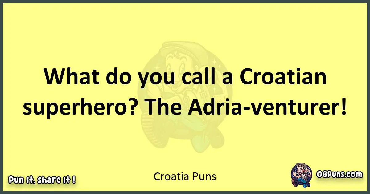 Croatia puns best worpdlay