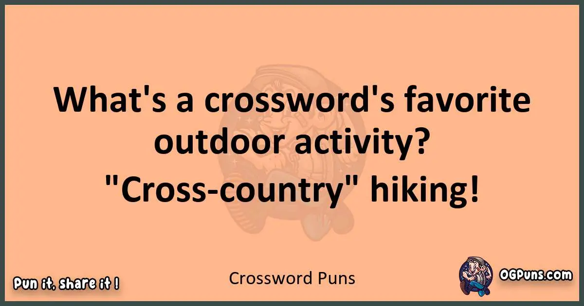 pun with Crossword puns