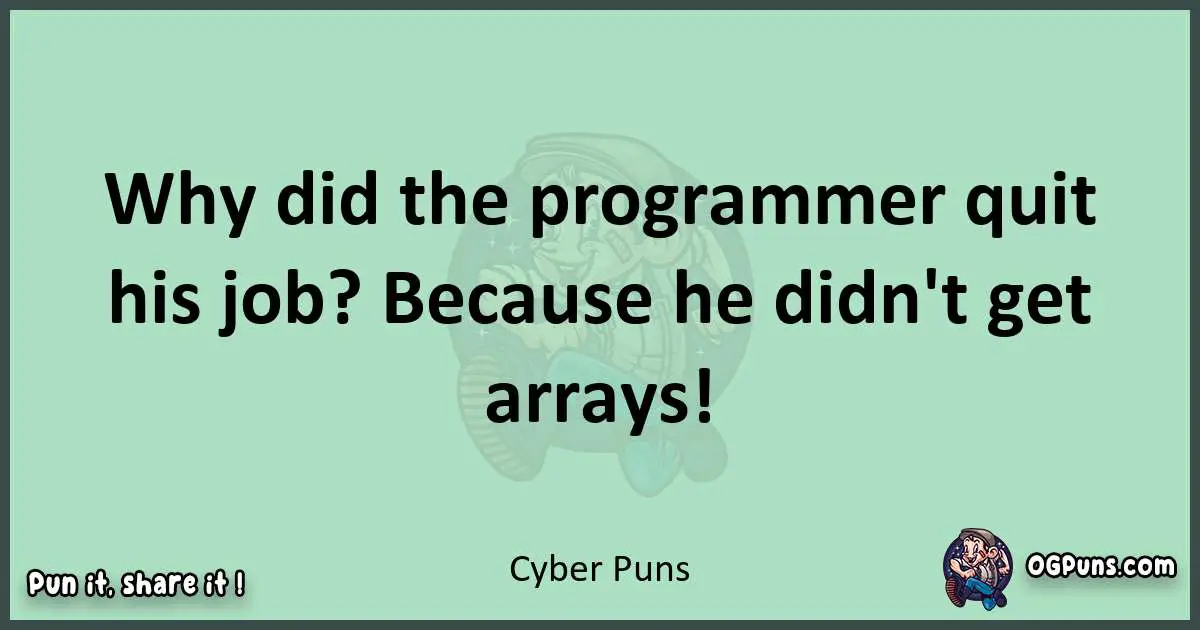 wordplay with Cyber puns