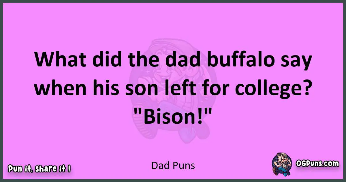 Dad puns nice pun