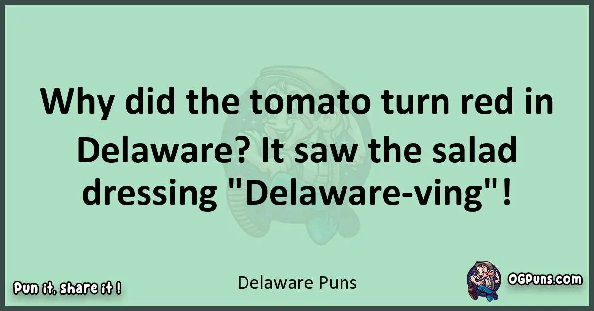 wordplay with Delaware puns