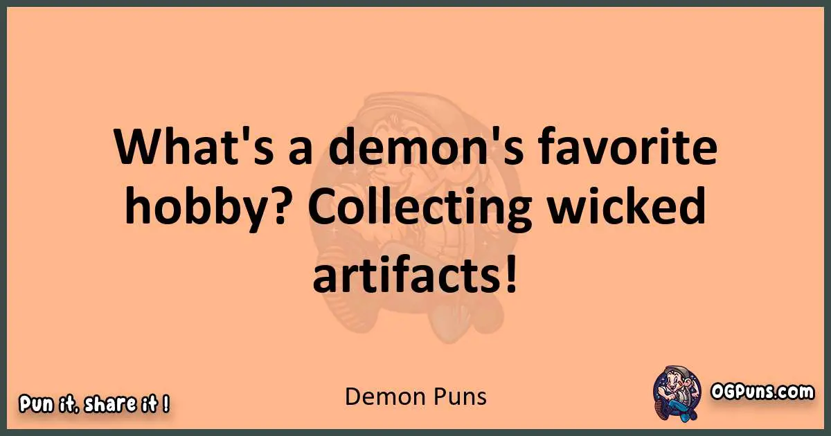 pun with Demon puns