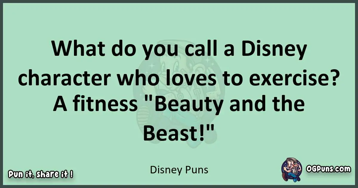 wordplay with Disney puns