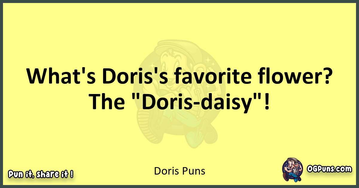 Doris puns best worpdlay