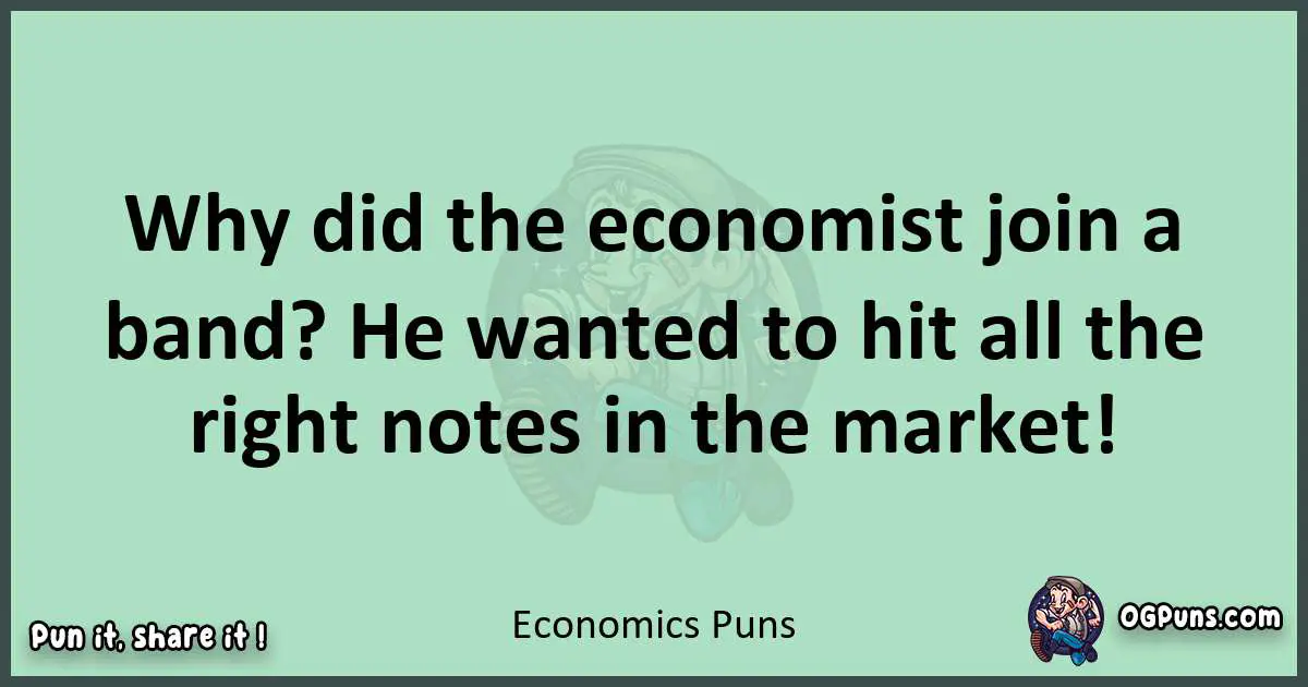 wordplay with Economics puns