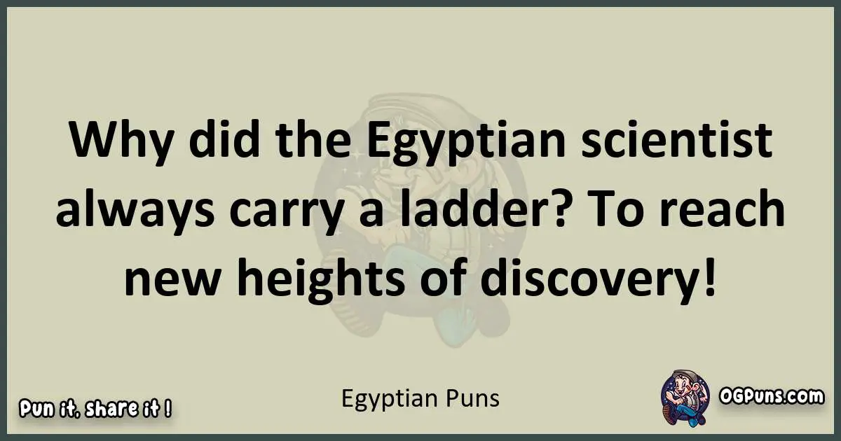 Egyptian puns text wordplay