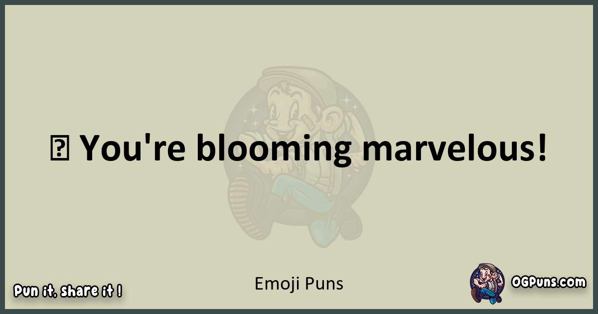 Emoji puns text wordplay