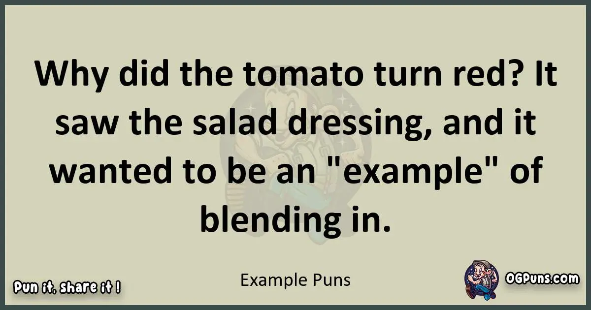 Example puns text wordplay