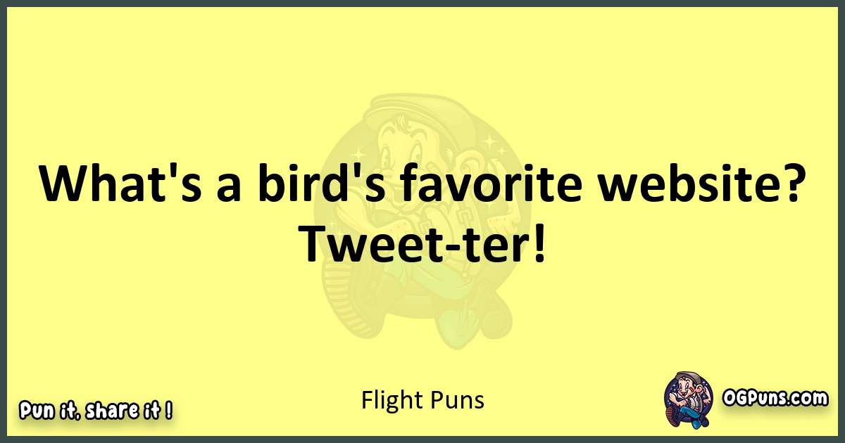 Flight puns best worpdlay
