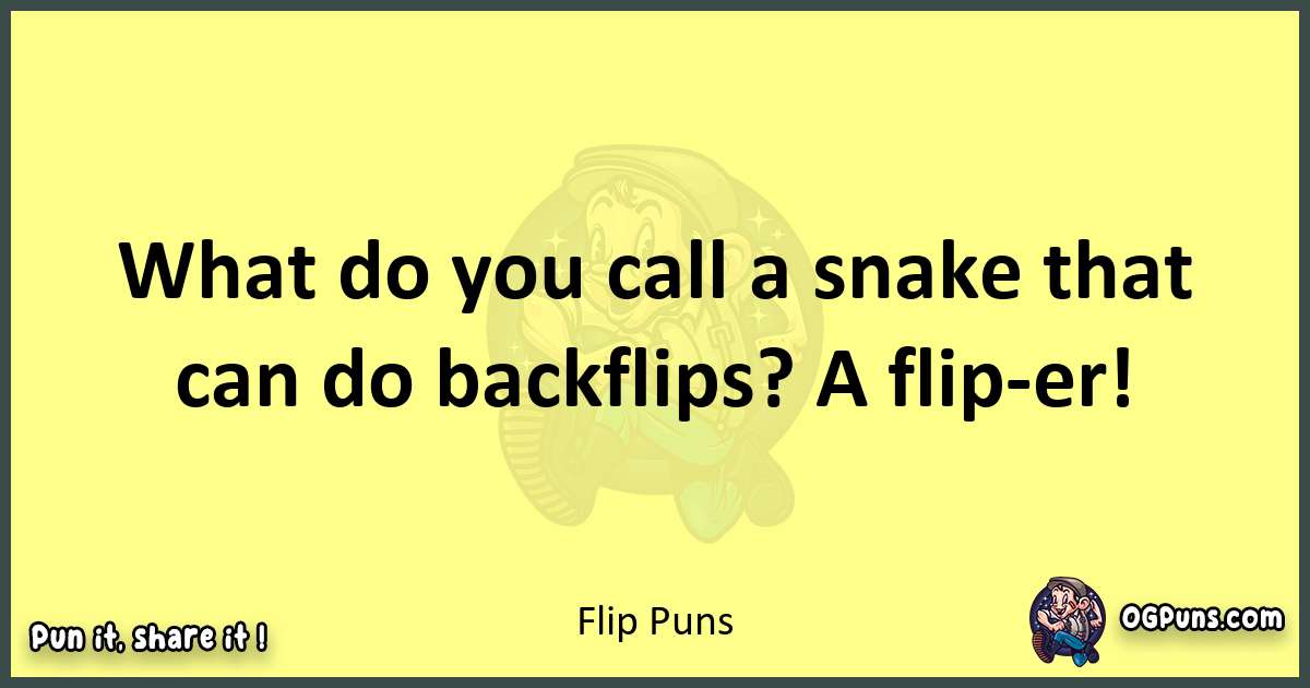 Flip puns best worpdlay