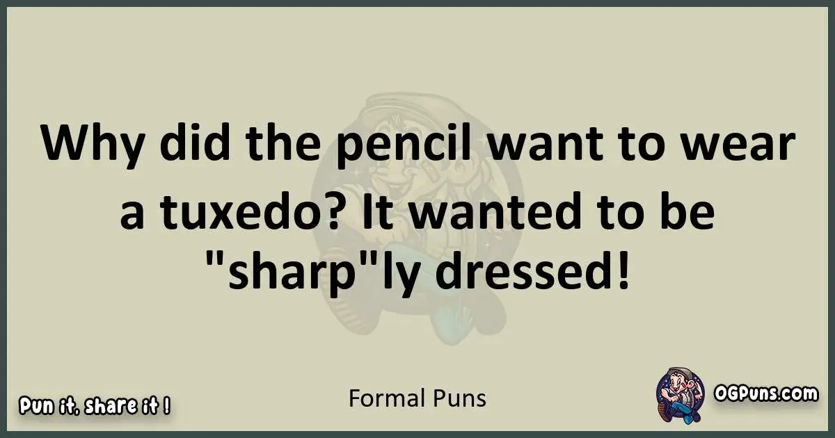 Formal puns text wordplay