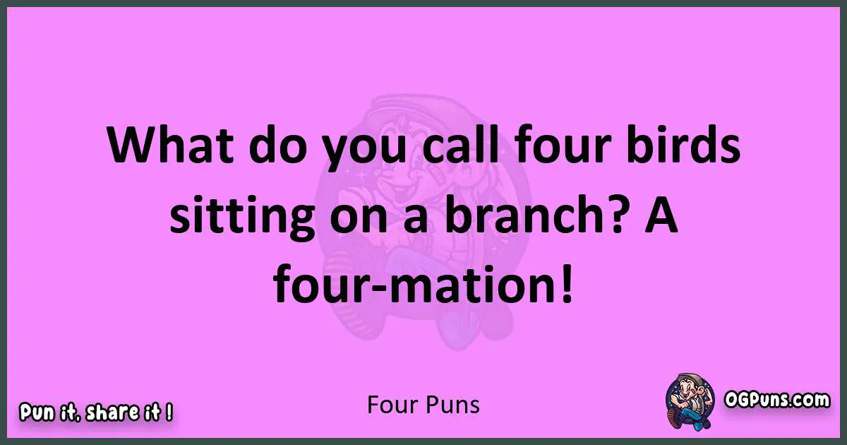 Four puns nice pun