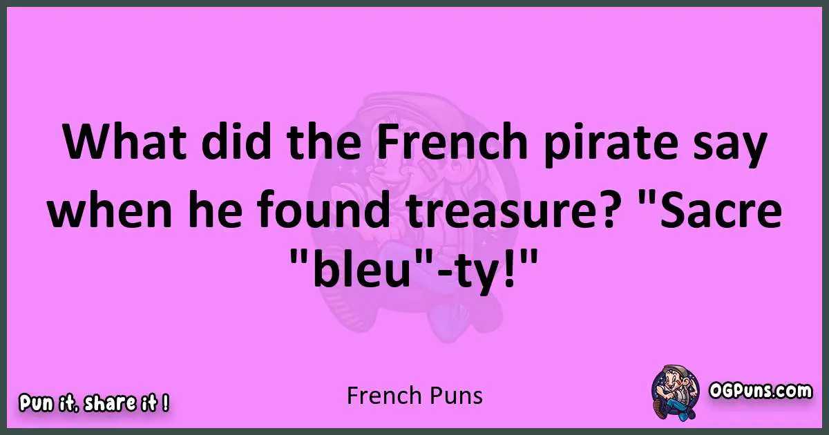 French puns nice pun