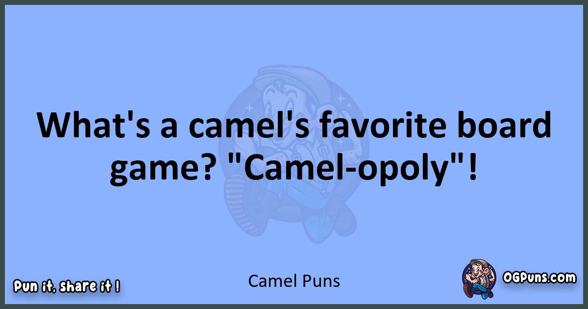 pun about Camel puns