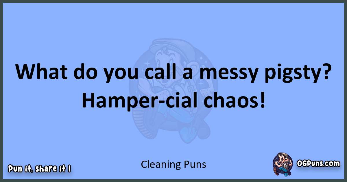 pun about Cleaning puns
