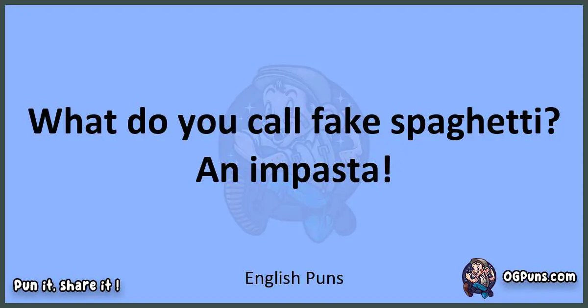 pun about English puns