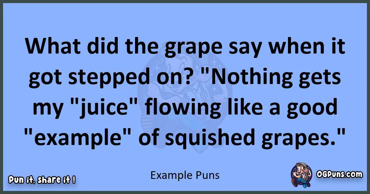 pun about Example puns