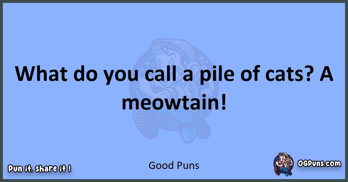 pun about Good puns