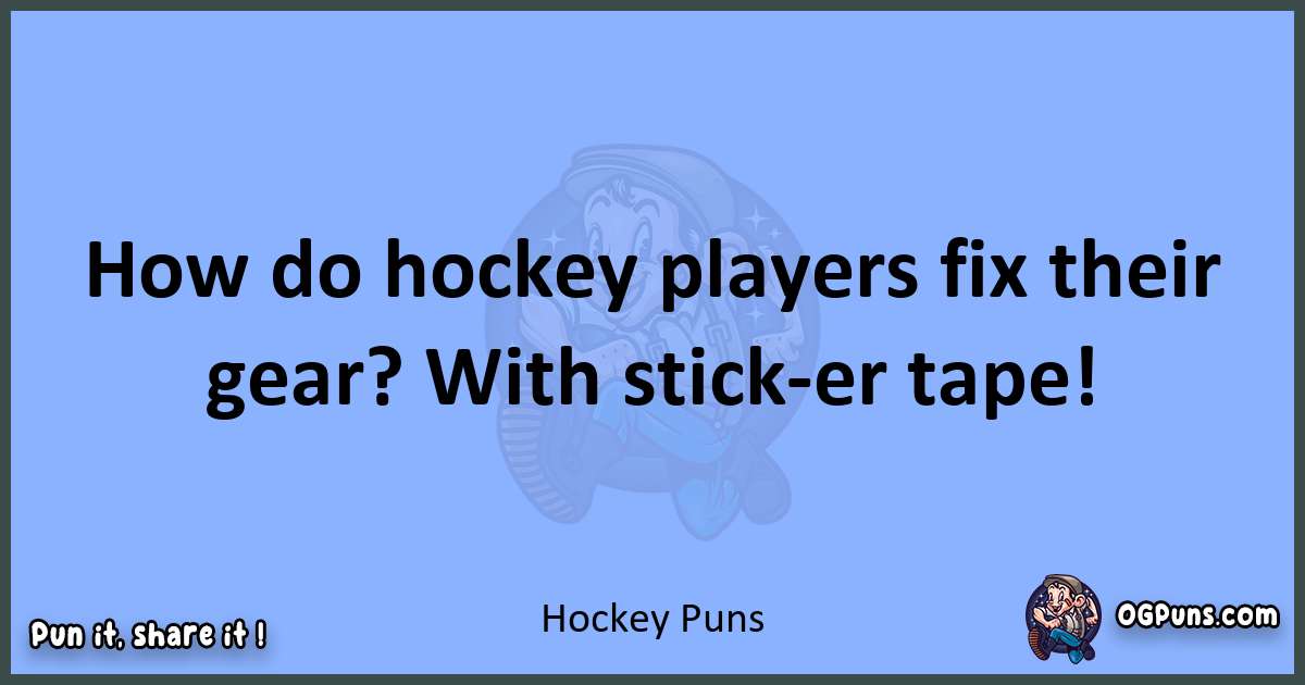 pun about Hockey puns
