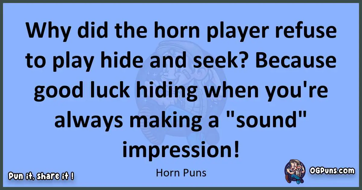 pun about Horn puns