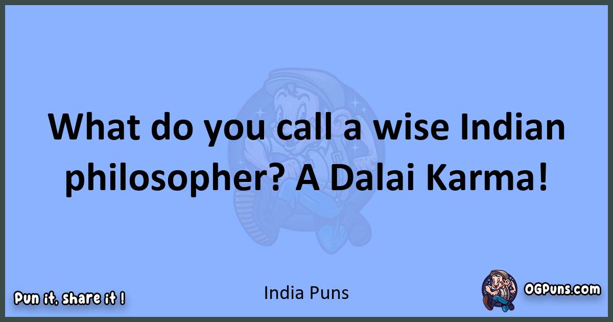 pun about India puns