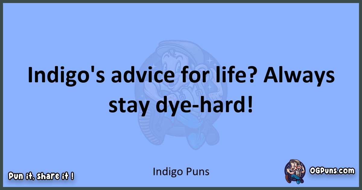 pun about Indigo puns