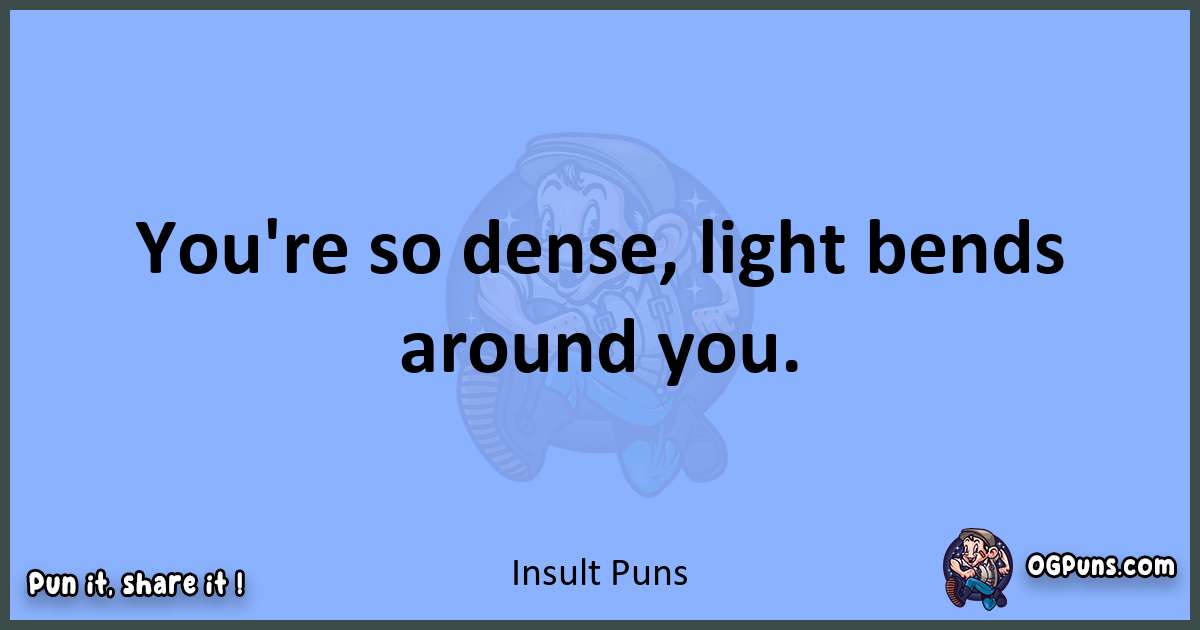 pun about Insult puns