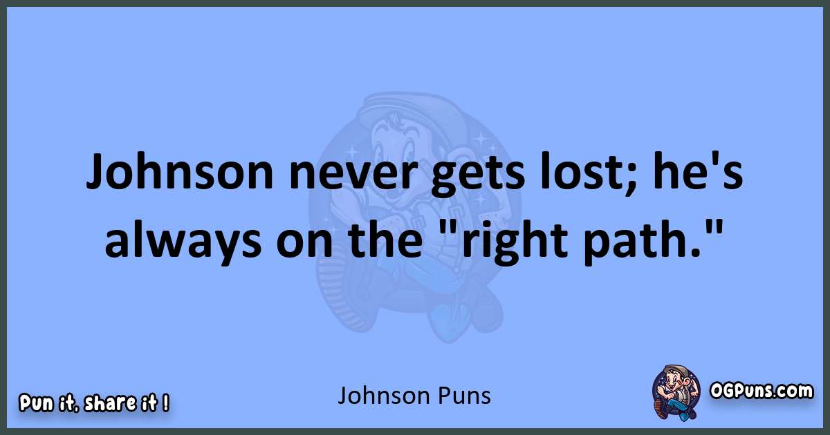 pun about Johnson puns