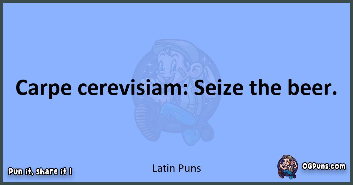 pun about Latin puns