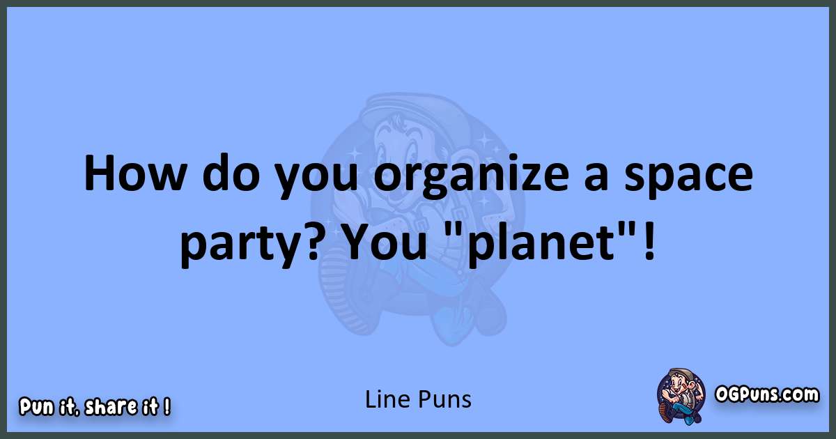 pun about Line puns