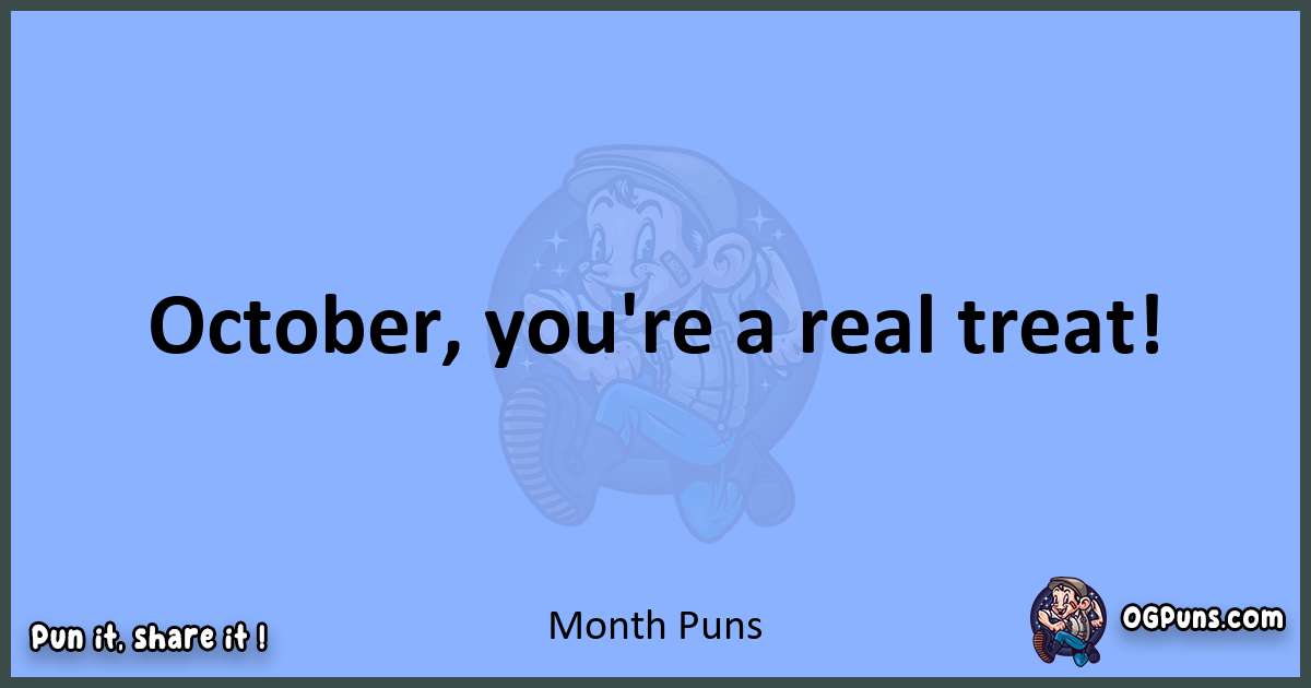 pun about Month puns