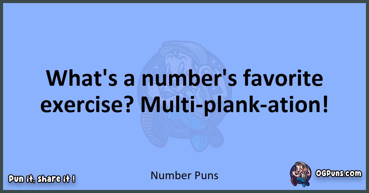 pun about Number puns